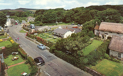 Brighstone from the church tower.