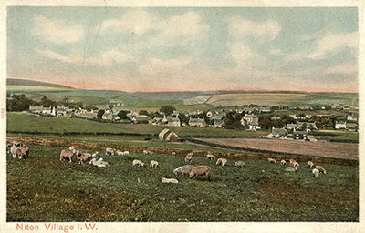 View of Niton Village